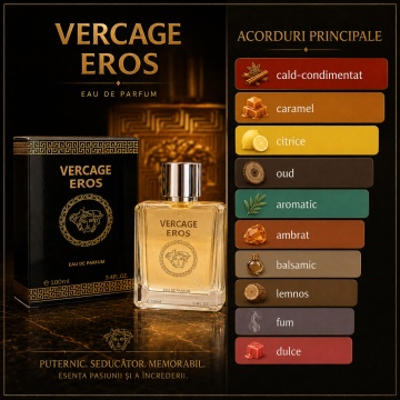 Parfum V.V. Love Vercage Eros, Apă de Parfum Bărbat, 100 m - Img 3