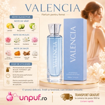 Parfum Valencia Eau de Parfum 100ml, tip arăbesc, Unisex, Damă, Bărbat - Img 10