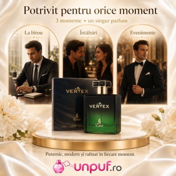 Parfum Vertex Emir 100 ml, Apa De Parfum, Barbati - Img 6