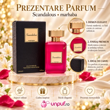 Scandalous, Marhaba, parfum dama, 100 ml - Img 3