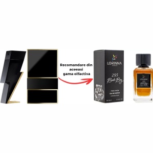 Set Apă de Parfum Lorinna Paris Parfum Bad Boy, 50 ml, de Bărbat si Gentuță Parfumuri - Img 2