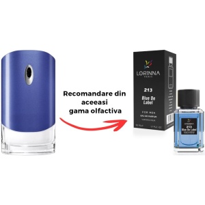 Set Apă de Parfum Lorinna Paris Parfum Blue de Label, 50 ml, de Bărbat si Gentuță Parfumuri - Img 2