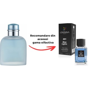Set Apă de Parfum Lorinna Paris Parfum Blue Light, 50 ml, de Bărbat si Gentuță Parfumuri - Img 2