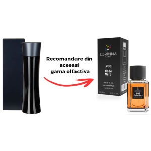 Set Apă de Parfum Lorinna Paris Parfum Code Nero, 50 ml, de Bărbat si Gentuță Parfumuri - Img 2