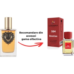 Set Apă de Parfum Lorinna Paris Parfum Devotion, de Damă, 50 ml si Gentuță Parfumuri - Img 2