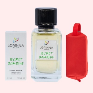 Set Apă de Parfum Lorinna Paris Parfum Secret Bombshe 50 ml, de Damă si Gentuță Parfumuri