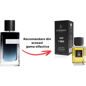 Set Apă de Parfum Lorinna Paris Parfum Y Men, de Bărbat, 50 ml si Gentuță Parfumuri - Img 2
