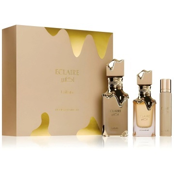 Set cadou Lattafa Eclaire, EDP 100 ml + 12 ml + Hair Mist 50 ml