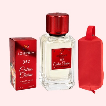 Set Extract de Parfum Lorinna Paris Cedrus Charm,Femei, 50 ml, Gentuta Parfumuri