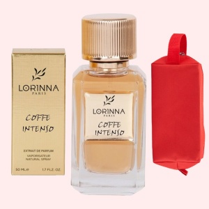 Set Extract de Parfum Lorinna Paris Parfum Coffe Intenso, 50 ml, Unisex, Gentuță Parfumuri