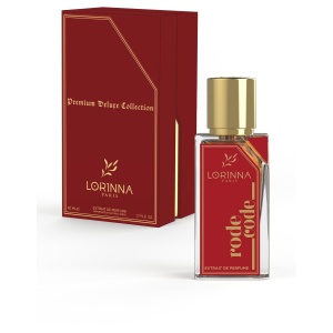 Set Extract de Parfum Lorinna Paris Parfum, De Luxe Collection, Rode Code, 50 ml, Unisex Damă Bărbat si Gentuță Parfumuri - Img 3