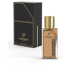Set Extract de Parfum Lorinna Paris Parfum, De Luxe Collection, Provocative, 50 ml, Unisex Damă Bărbat si Gentuță Parfumuri - Img 3