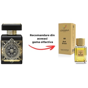 Set Extract de Parfum Lorinna Paris Parfum Oud Great, Unisex Damă Bărbat, 50 ml si Gentuță Parfumuri - Img 2