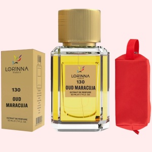 Set Extract de Parfum Lorinna Paris Parfum Oud Maracuja, Unisex Damă Bărbat, 50 ml si Gentuță Parfumuri