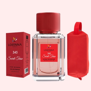 Set Extract de Parfum Lorinna Paris Parfum Secret Tease, Femei, 50 ml, Gentuta Parfumuri
