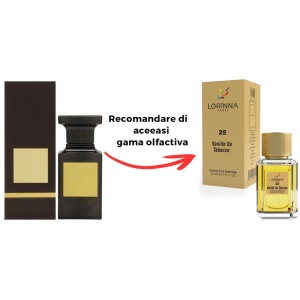 Set Extract de Parfum Lorinna Paris Parfum Vanilla Tobacco, 50 ml, Unisex Damă Bărbat si Gentuță Parfumuri - Img 2