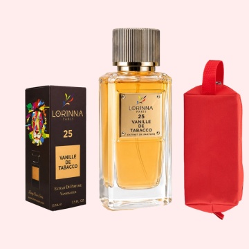 Set Extract de Parfum Lorinna Paris Parfum Vanille en Tobacco, Femei Barbati Unisex,75 ml, Gentuta Parfumuri
