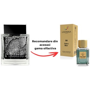 Set Extract de Parfum Lorinna Paris Parfum Zebra Men, 50 ml, de Bărbat si Gentuță Parfumuri - Img 2