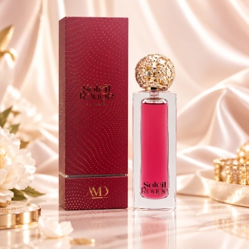 Soleil Rouge AMD Perfumes Extract de parfum dama inspirat de Versace Bright Crystal, 65 ml