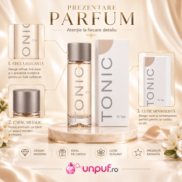 Tonic No 66 AMD Perfumes parfum unisex inspirat de Symphony Louis Vuitton, EDP, 100 ml - Img 3