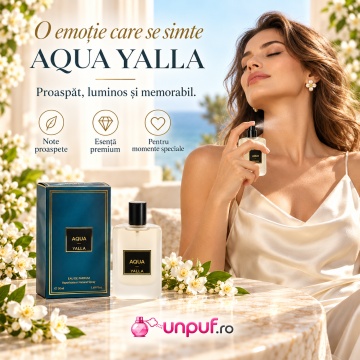 YALLA Aqua – Parfum EDP 50 ml, bărbați - Img 5