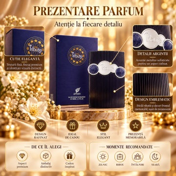 Afnan Afnan Tribute Blue – Parfum EDP 100 ml, unisex - Img 3