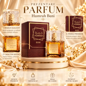 Al Fakhr Perfumes Haiba Buni (Humrah Buni) – Parfum EDP 100 ml, unisex - Img 3