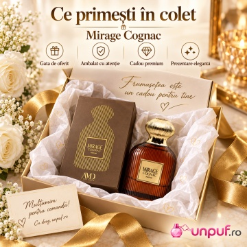 AMD Perfumes Mirage Cognac – Parfum EDP 100 ml, unisex - Img 4