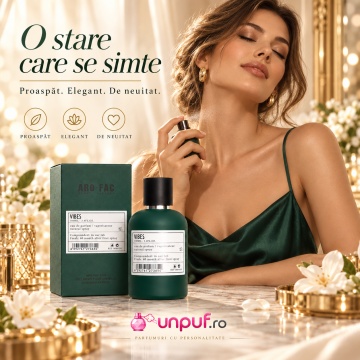 ARO-FAC Aroma Factory Vibes – Parfum EDP 100 ml, bărbați - Img 5