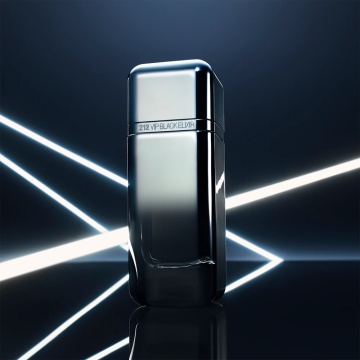 Carolina Herrera 212 Vip Black Elixir – Apă de parfum 50 ml, bărbați - Img 3