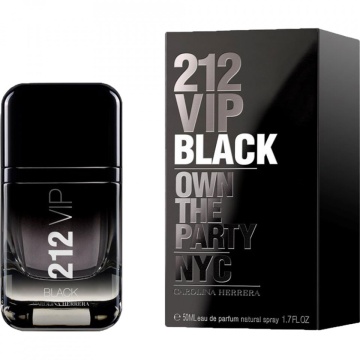 Carolina Herrera 212 VIP Black Men – Apă de parfum 50 ml, bărbați