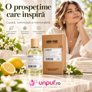 Citron 91,Aro Fac parfum unisex, EDP, 100 ml - Img 5