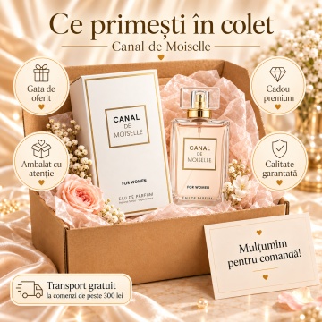 Fragrance World Canal De Moiselle – Parfum EDP 100 ml, damă - Img 5