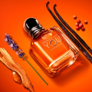 Giorgio Armani Stronger With You Intensely – Apă de parfum 100 ml + 15 ml, bărbați - Img 2