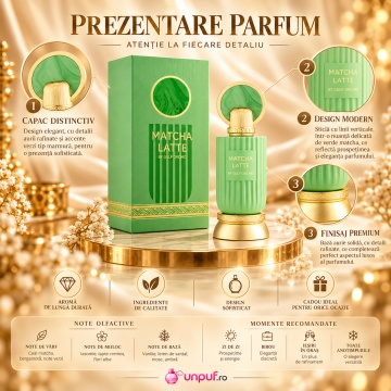 Gulf Orchid Matcha Latte – Parfum EDP 100 ml, unisex - Img 3