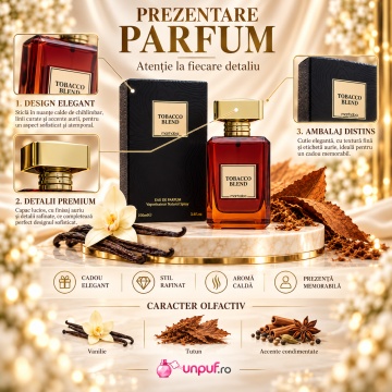 MARHABA Tobacco Blend – Parfum EDP 100 ml, unisex - Img 3