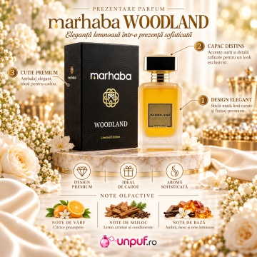MARHABA Woodland – Parfum Extract de parfum 100 ml, unisex - Img 3