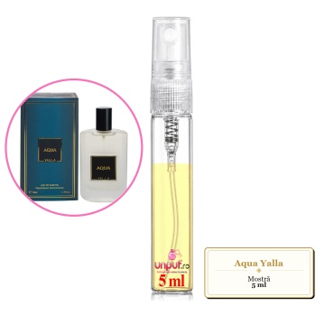 Mostra fiola din Aqua Yalla, decant sticla cu pulverizator - Img 3