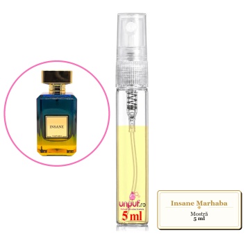 Mostra fiola din Insane Marhaba, decant sticla cu pulverizator - Img 3