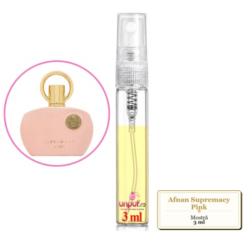 Mostra fiola din Parfumul Afnan Supremacy Pink, decant sticla cu pulverizator - Img 3