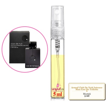 Mostra fiola din Parfumul Armaf Club De Nuit Intense Man Eau De Toilette, decant sticla cu pulverizator - Img 4