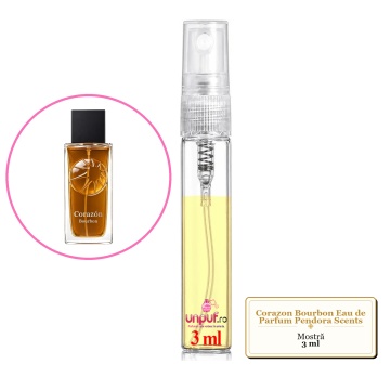 Mostra fiola din Parfumul Corazon Bourbon Eau de Parfum Pendora Scents , decant sticla cu pulverizator - Img 3