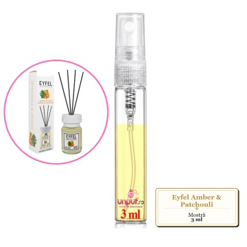 Mostra fiola din Parfumul Eyfel Amber & Patchouli, decant sticla cu pulverizator - Img 3