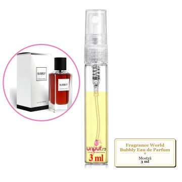 Mostra fiola din Parfumul Fragrance World Bubbly Eau de Parfum, decant sticla cu pulverizator - Img 3