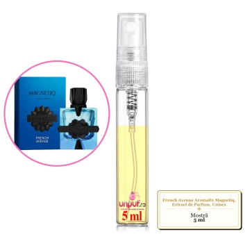 Mostra fiola din Parfumul French Avenue Aromatix Magnetiq, Extract de Parfum, Unisex, decant sticla cu pulverizator - Img 2