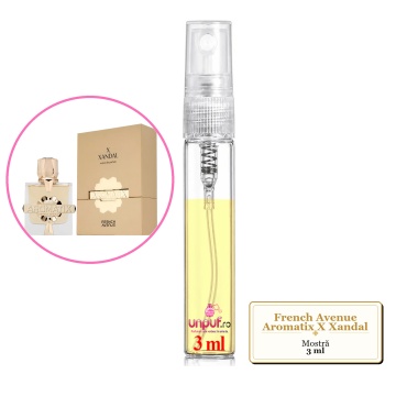 Mostra fiola din Parfumul French Avenue Aromatix X Xandal, decant sticla cu pulverizator - Img 3