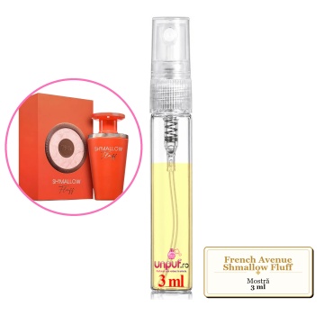Mostra fiola din Parfumul French Avenue Shmallow Fluff, decant sticla cu pulverizator - Img 3