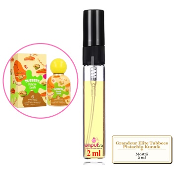 Mostra fiola din Parfumul Grandeur Elite Tubbees Pistachio Kunafa, decant sticla cu pulverizator - Img 2