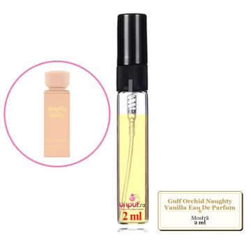 Mostra fiola din Parfumul Gulf Orchid Naughty Vanilla Eau De Parfum, decant sticla cu pulverizator