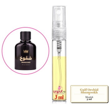 Mostra fiola din Parfumul Gulf Orchid Shumookh, decant sticla cu pulverizator - Img 2